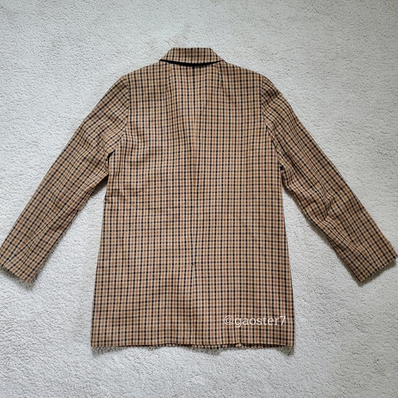 Madewell Caldwell Double-Breasted Blazer in Desert Check - Picture 10 of 12